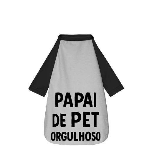 Papai de Pet Orgulhoso - Camisa Pet