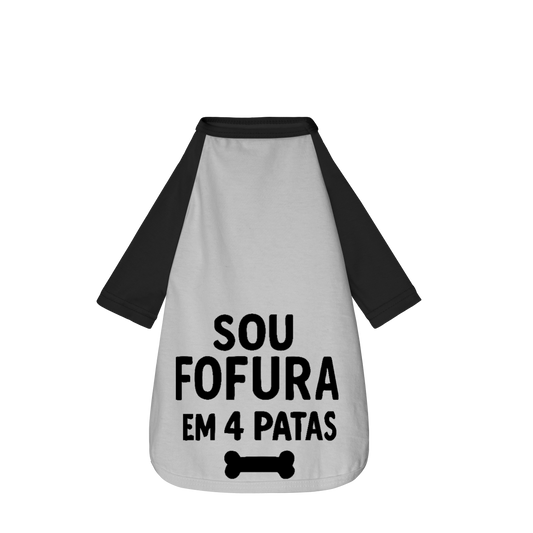 Sou Fofura em 4 Patas - Camisa Pet