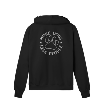 Moletom Prime Com Zíper - More Dogs. Less People