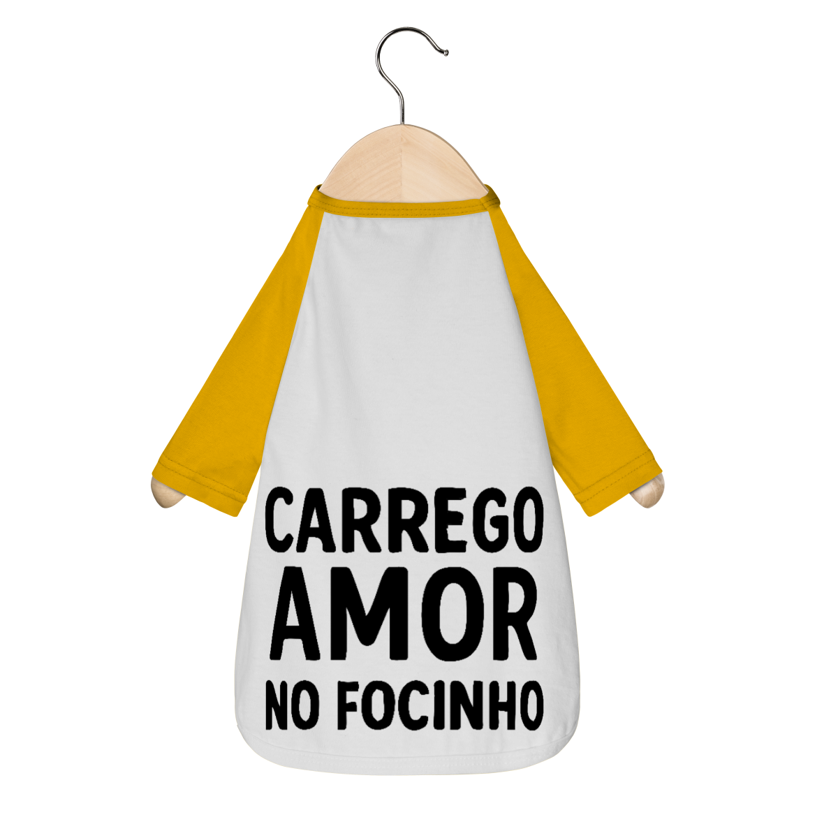 Carrego Amor no Focinho - Camisa Pet