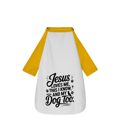 Jesus Loves - Camisa Pet