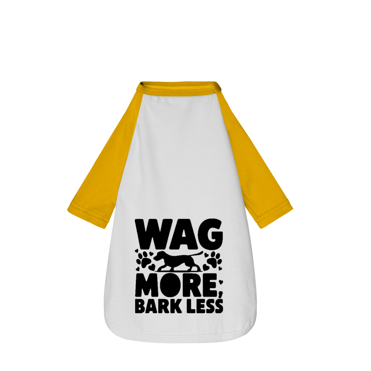 Wag More Bark Less - Camisa Pet