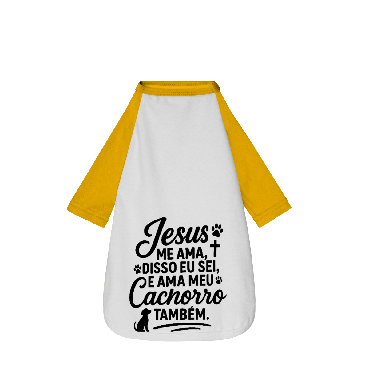 Jesus Nos Ama - Camisa Pet