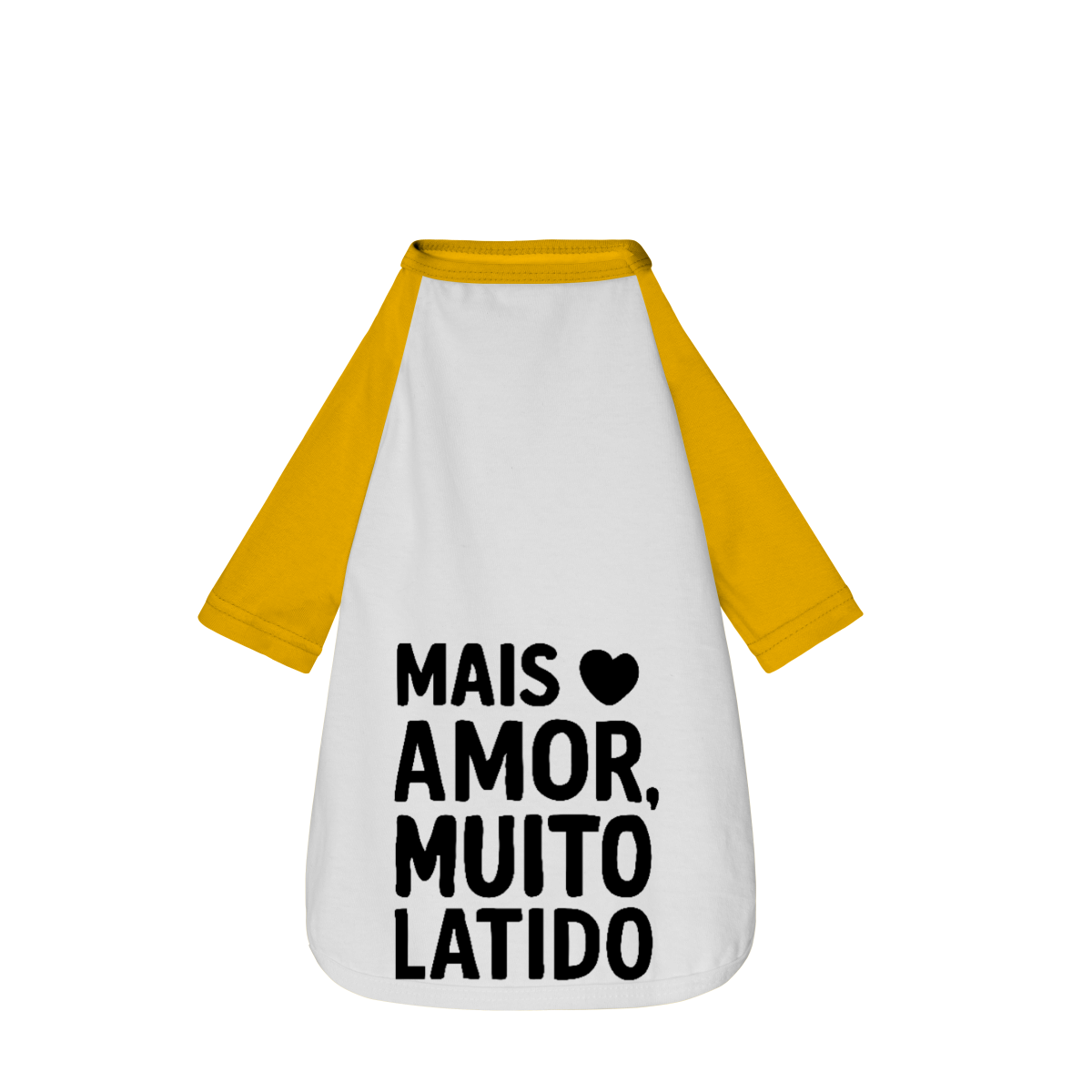 Mais Amor Muito Latido - Camisa Pet