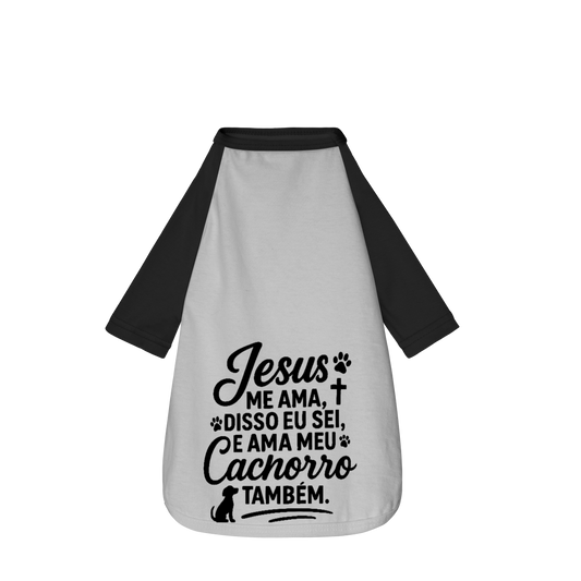 Jesus Nos Ama - Camisa Pet