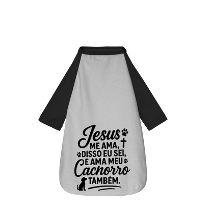 Jesus Nos Ama - Camisa Pet