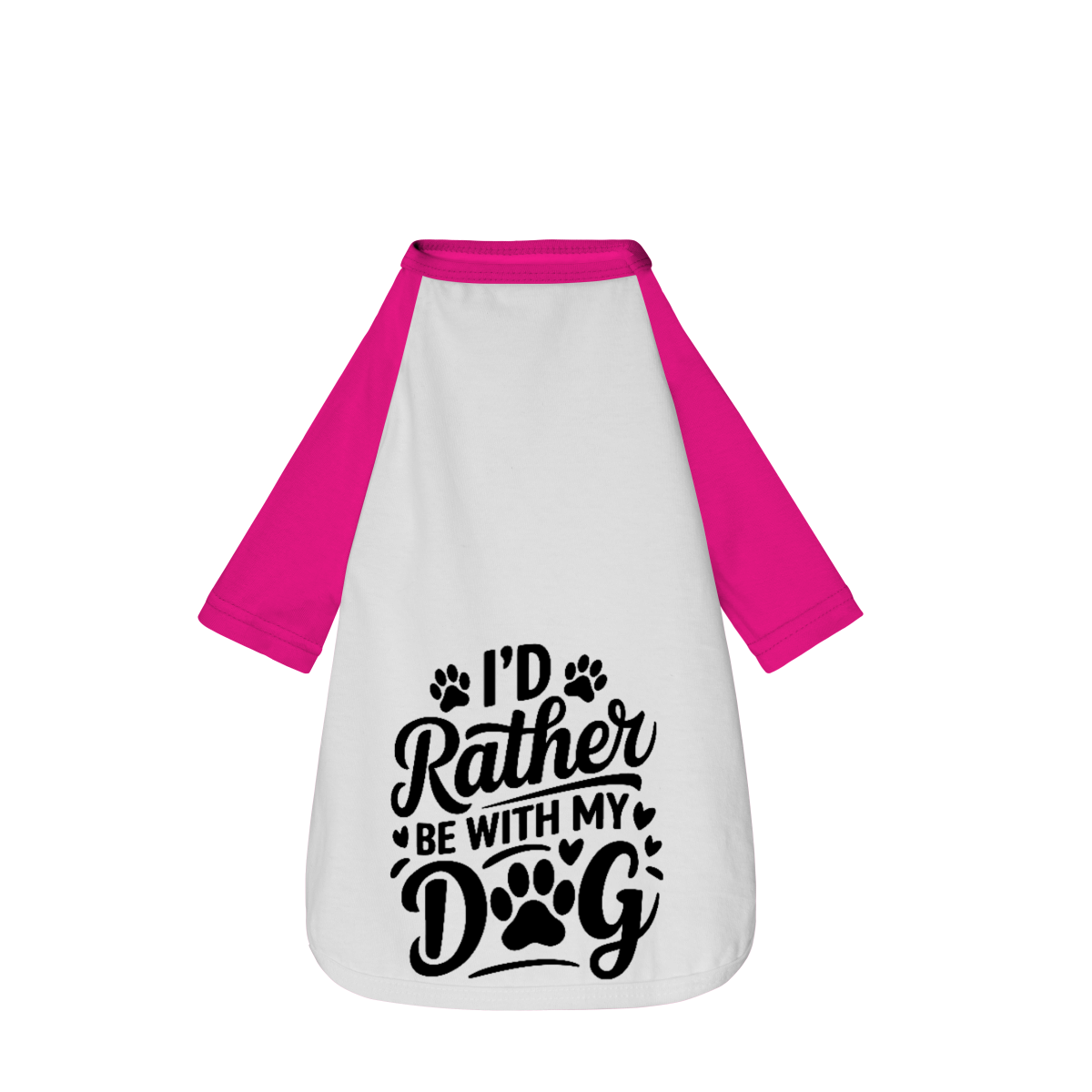 I'D Rather - Camisa Pet