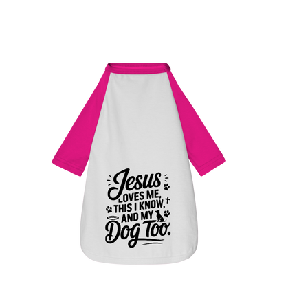 Jesus Loves - Camisa Pet