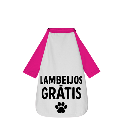 Lambeijos Grátis - Camisa Pet